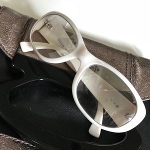 Coach sunglasses, cream frame